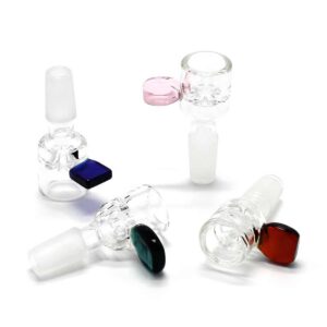 Colorful Glass Herb Holder Set: Elevate Your Herbal Experience in Every Hue!