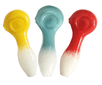 High-Quality 4-Inch Glass Hand Pipe( Random color )
