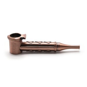 Heavy-Duty Zinc Alloy Smoking Pipe (Modern Design)