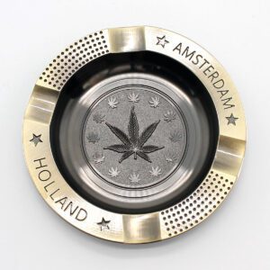 Zinc Ashtray 80×12 mm – standing ashtray pairing