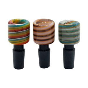 Glass Bowl (Test Size), Assorted – mini glass bong add-on