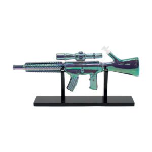 Telescopic Gun-shaped Glass Bong
