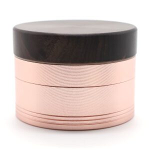 4-Layer Black Walnut & Aluminum Grinder (62mm)