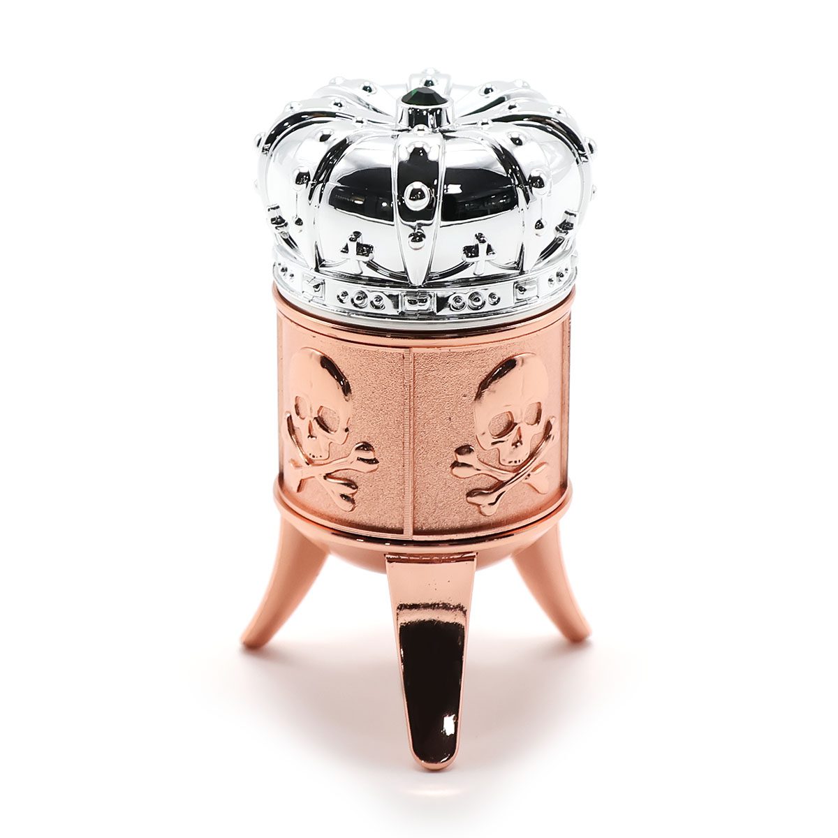 Tall 3-Part Zinc Alloy Grinder (46mm x 86mm)