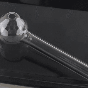 4-inch Glass Oil Burner, Clear – diamond glass bong compatible