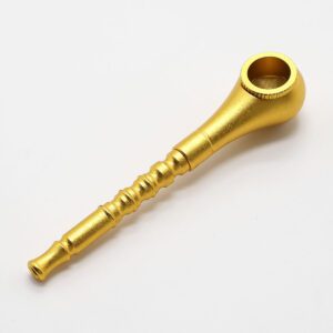 Easy-to-Carry Aluminum Metal Smoking Pipe