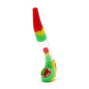 Glass-Silicone Pipe
