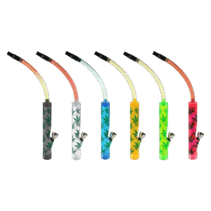 Acrylic Water Pipe with assorted colors & custom logo available - ACB16005