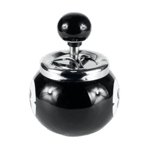 Ceramic Ceramic Ashtray with black, white & custom logo available - ATA21019