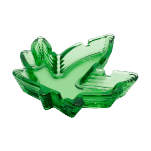 Glass Ashtray with assorted colors & custom logo available - ATA22001