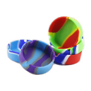 Silicone Silicone Ashtray with assorted colors & custom logo available - ATA22011