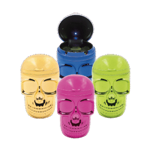 Car Ashtray With Light with assorted colors & custom logo available - ATA22018