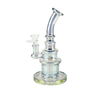 250mm Glass Water Pipes with assorted colors & custom logo available - CGP21009
