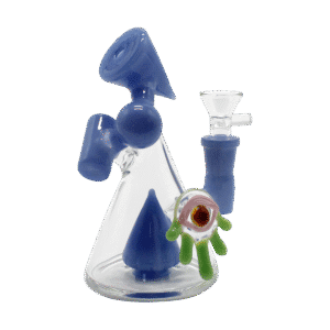 140mm Glass Water Pipes with assorted colors & custom logo available - CGP22112