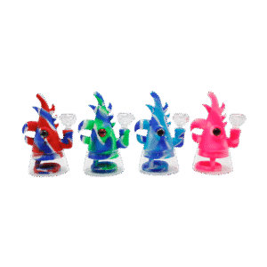Silicone Water Pipe with assorted colors & custom logo available - CGP22117