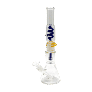 460mm Glass Water Pipes with assorted colors & custom logo available - CGP22145