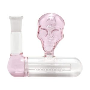 Borosilicate Glass Bong Diffuser Pre Cooler with assorted colors & custom logo available & Male&Female joint - DFR13002