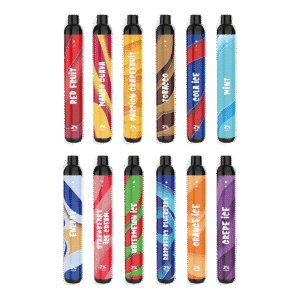 Plastic Disposable Vape with assorted colors & custom logo available - EHV23004