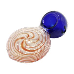 Glass Glass Pipe with assorted colors & custom logo available - GHP22006