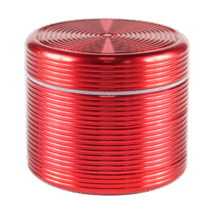 40mm 4-Piece Aluminum Herb Grinder with assorted colors & custom logo available - GRN13240