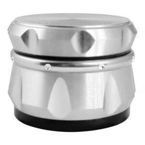 55mm Aluminum Herb Grinder with assorted colors & custom logo available - GRN15155