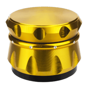 62mm 4-Piece Aluminum Herb Grinder with assorted colors & custom logo available - GRN15162