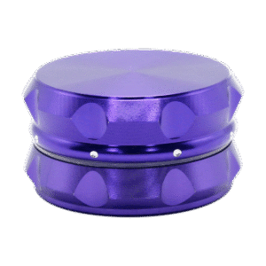 55mm 2-Piece Aluminum Herb Grinder with assorted colors & custom logo available - GRN16003