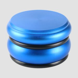 62mm Aluminum Herb Grinder with assorted colors & custom logo available - GRN17015