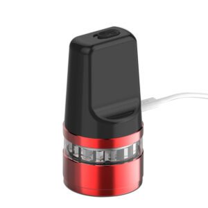 :60 Height:118mm Plastic And Metal Electric Herb Grinder with assorted colors & custom logo available - GRN19702