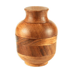 60mm 4-Piece Wooden Herb Grinder with assorted colors & custom logo available - GRN21049