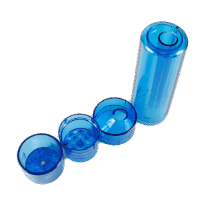 48mm Plastic Herb Grinder with assorted colors & custom logo available - GRP21005