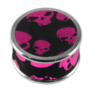 45mm 3-Piece Zinc Herb Grinder with assorted colors & custom logo available - GRZ16009