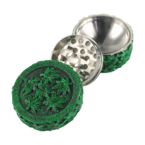 52mm 3-Piece Zinc Herb Grinder with assorted colors & custom logo available - GRZ16060