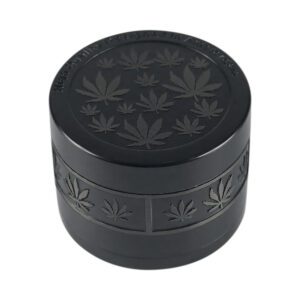 39mm Zinc Herb Grinder with assorted colors & custom logo available - GRZ17005