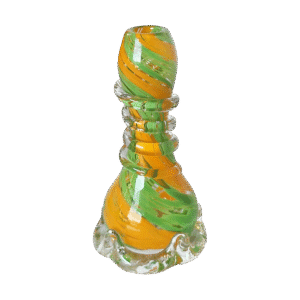 Soda Lime Glass Water Pipes with assorted colors & custom logo available - GWP18016