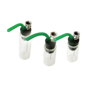 Glass Glass Container with assorted colors & custom logo available - MJ-9