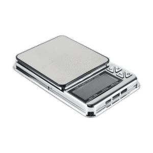 Plastic and Metal Digital Scale with assorted colors & custom logo available - PAT21340