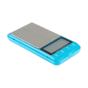 Plastic and Metal Digital Scale with assorted colors & custom logo available - PAT21341