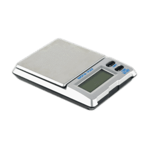 Plastic and Metal Digital Scale with assorted colors & custom logo available - PAT21343