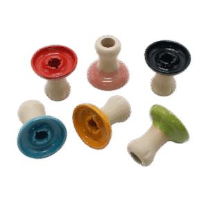 Ceramic Ceramic Holder with assorted colors & custom logo available - PAT22201