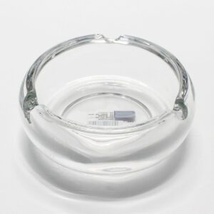 Crystal Glass Ashtray with assorted colors & custom logo available - PAT22287