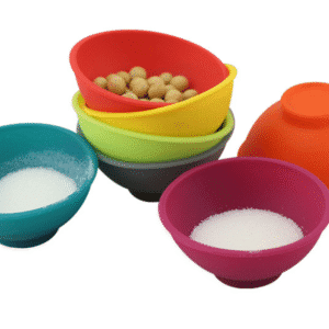 3cm Silicone Silicone Bowl with assorted colors & custom logo available - PAT22805