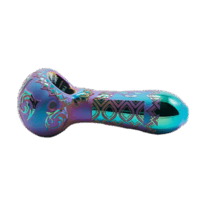 10.5cm Glass Glass Pipe with assorted colors & custom logo available - SCP22047