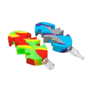 Silicone Silicone Pipe with assorted colors & custom logo available - SCP23603