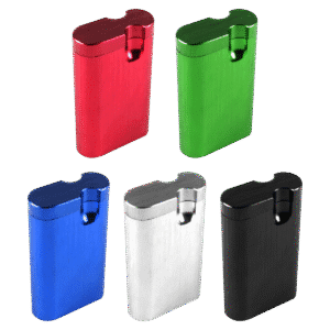 45mm x 19mm Aluminium Alloy Dugout with assorted colors & custom logo available - STR16042