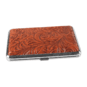 95mm x 65mm Iron Cigarette Case with assorted colors & custom logo available - STR18202