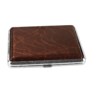 95mm x 85mm Iron Cigarette Case with assorted colors & custom logo available - STR18205