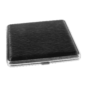 95mm x 95mm Iron Cigarette Case with assorted colors & custom logo available - STR18206