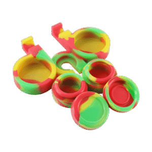 Silicone Silicone Container with assorted colors & custom logo available - STR18617