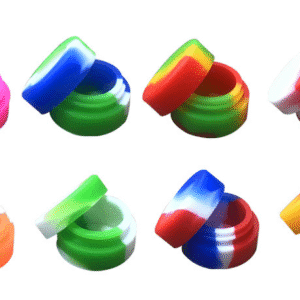 17mm Silicone Silicone Container with assorted colors & custom logo available & 3m capacity - STR19835